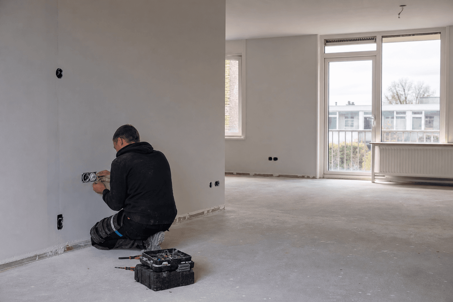 Elektra renovatie in mutatiewoning